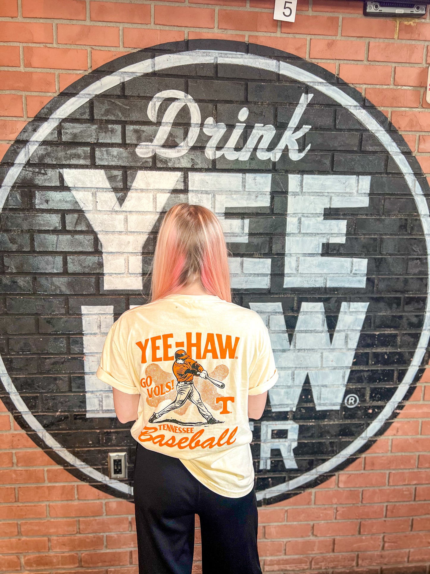UT Baseball Player Tee