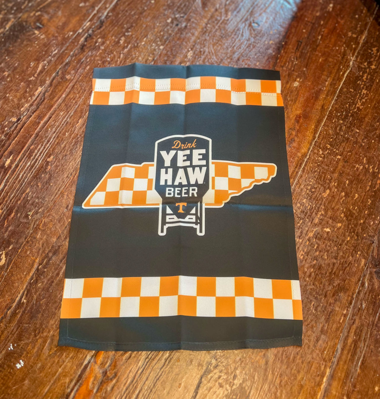 Yee-Haw + Tennessee Vols Co-Branded Garden Flag