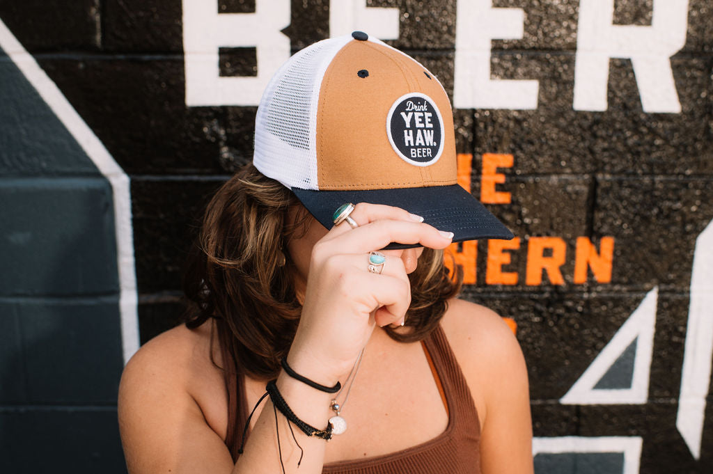 Tri Color Circle Logo Hat