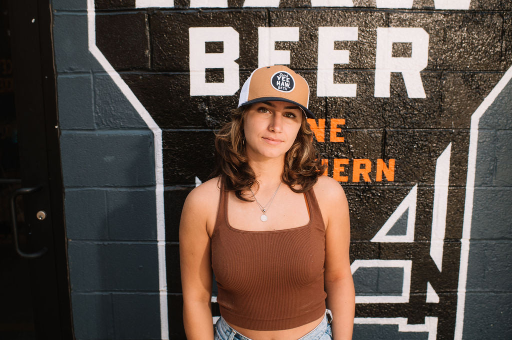 Tri Color Circle Logo Hat