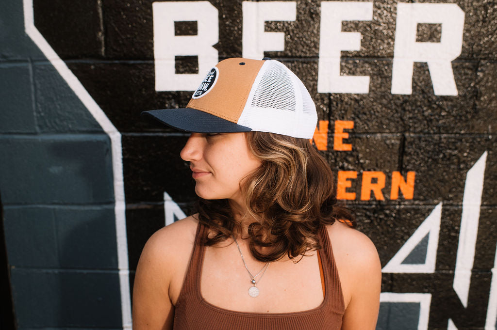 Tri Color Circle Logo Hat