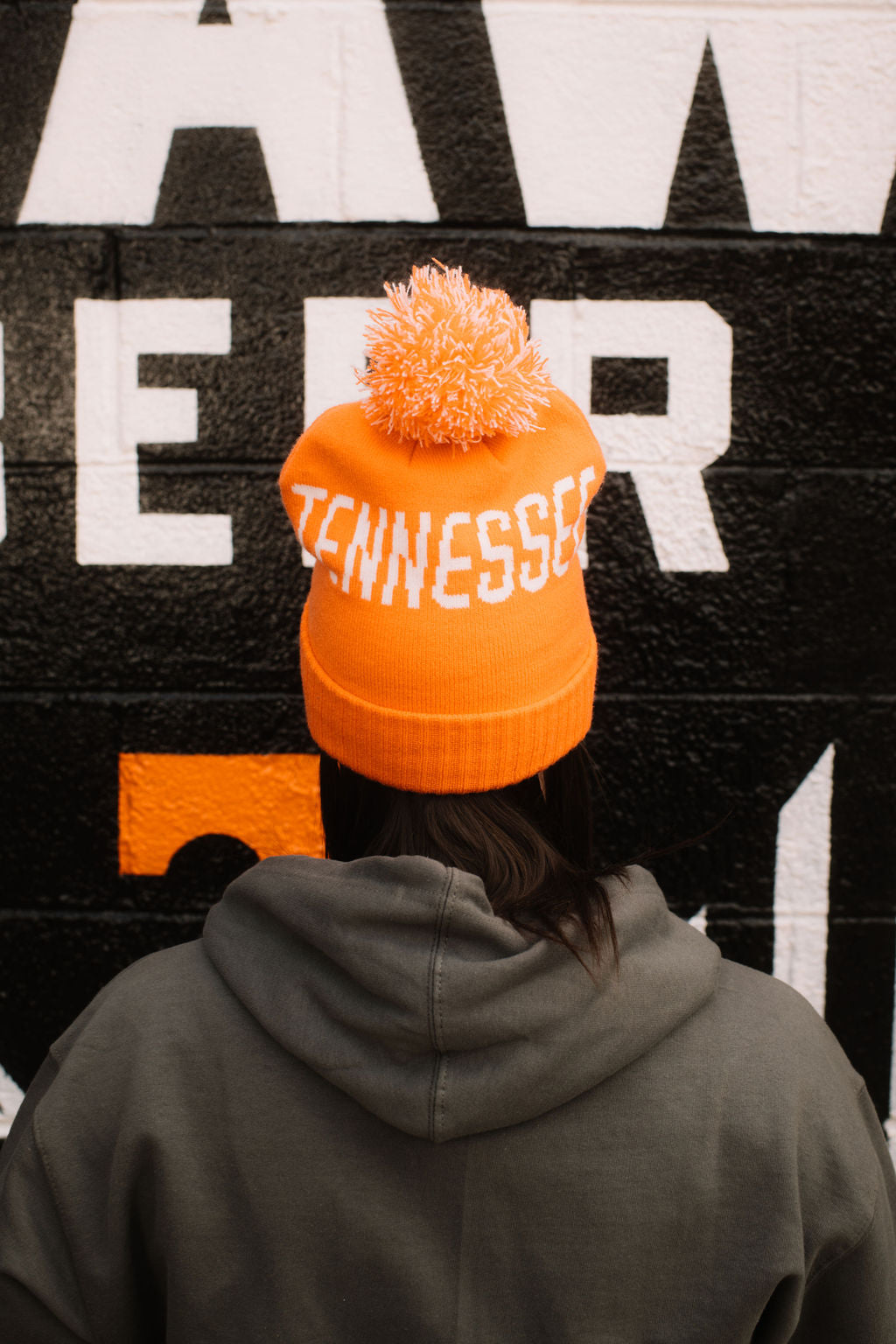 Knoxville Orange Knit Beanie