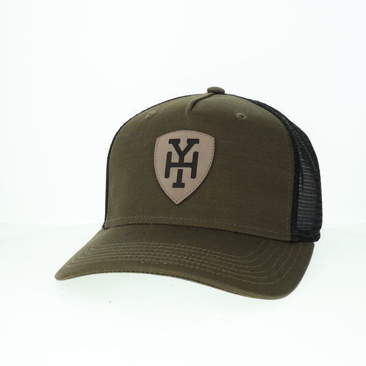 Roadie Trucker Hat - Olive Green