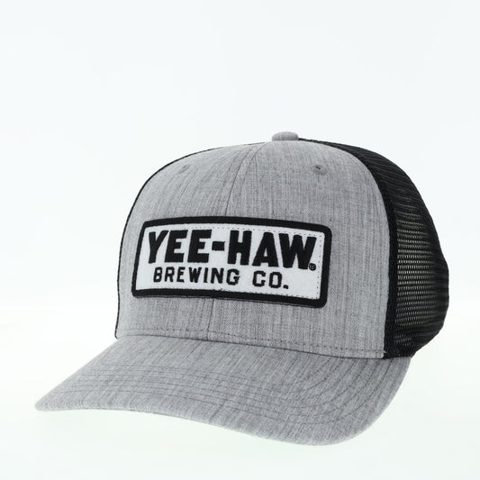 Grey Cotton Yee-Haw Snapback