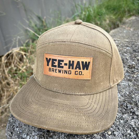 Yee-Haw Hopback 7-panel Flat Brim Hat
