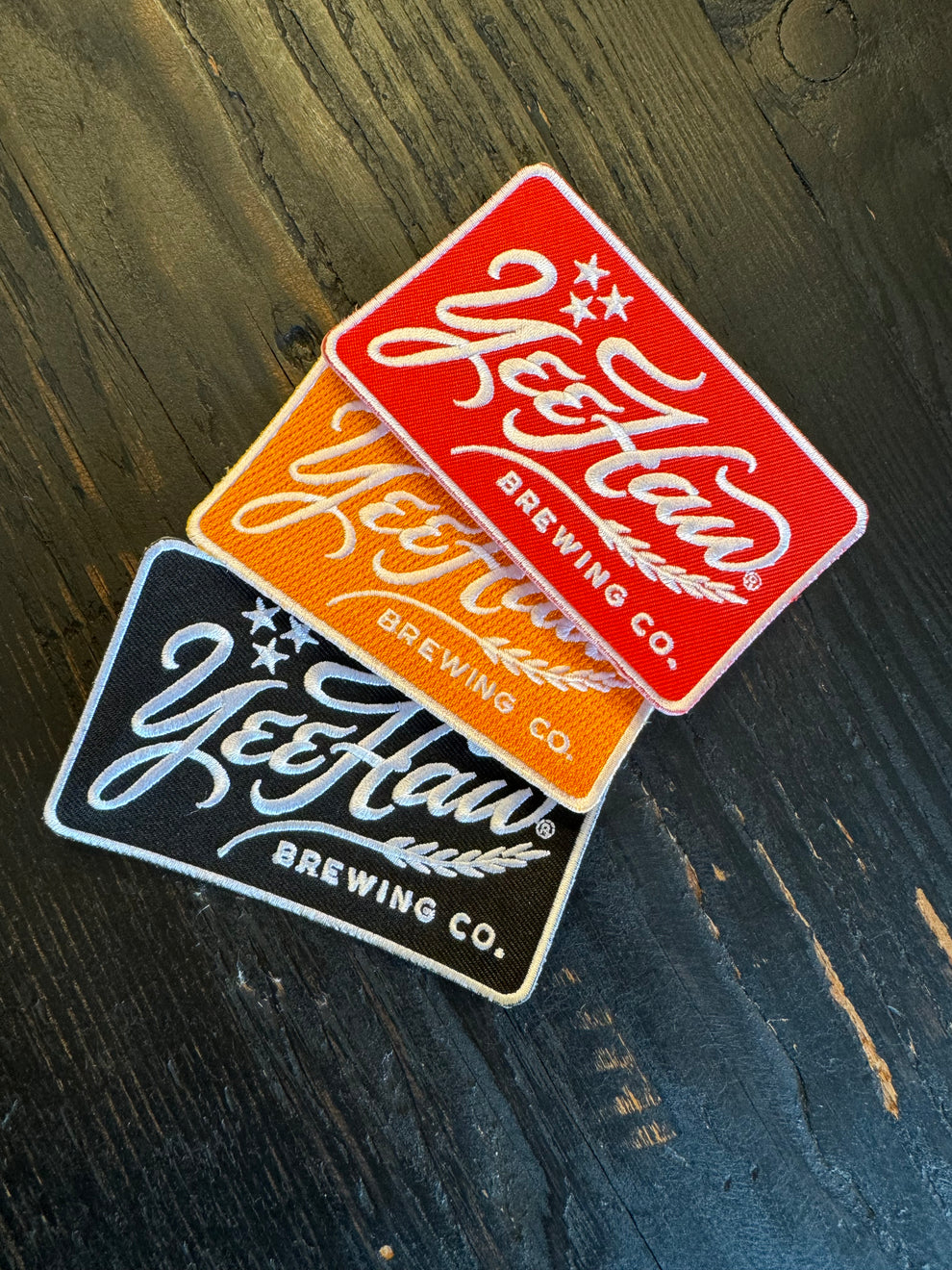 Script Logo Patch – Yee-Haw Brewing Co.