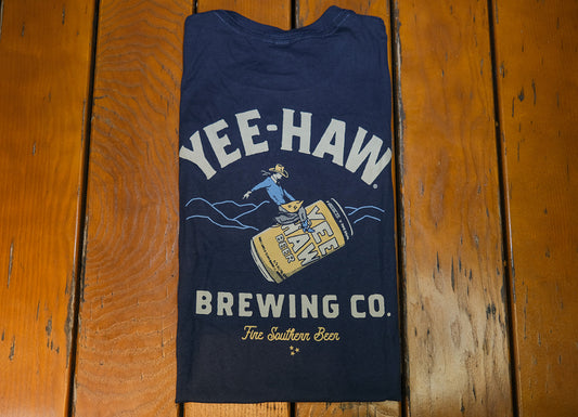 Cowboy Beer Can T-Shirt