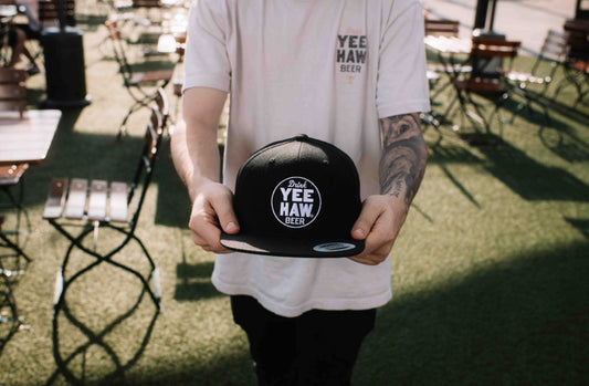 Flat Bill Circle Logo Hat