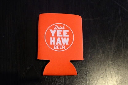 Yee-Haw Circle Logo Koozies - 4 Colors