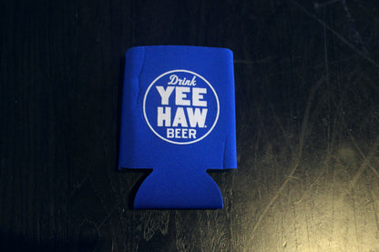 Yee-Haw Circle Logo Koozies - 4 Colors