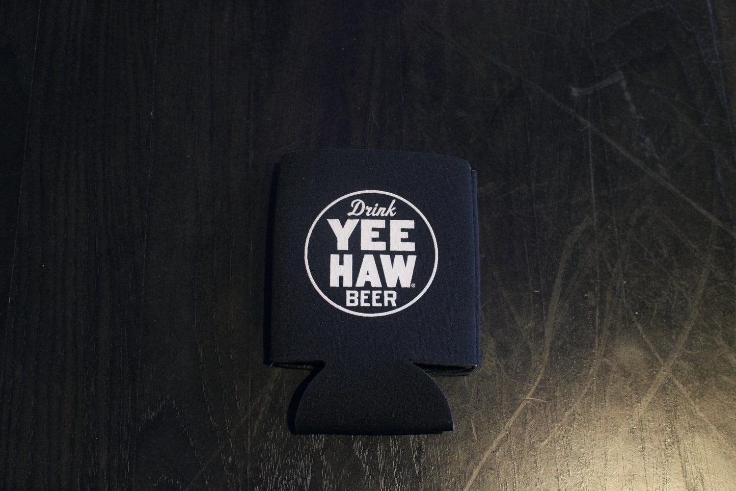 Yee-Haw Circle Logo Koozies - 4 Colors