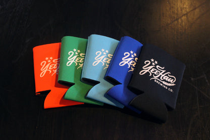 Yee-Haw Script Koozies - 5 Colors