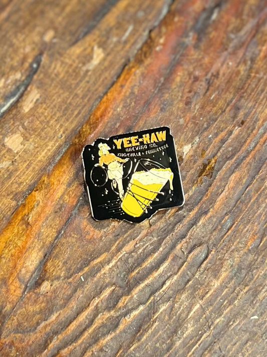 Yee-Haw Pin-Up Girl Pin