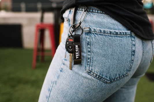 Keyring Leather Bottle Opener