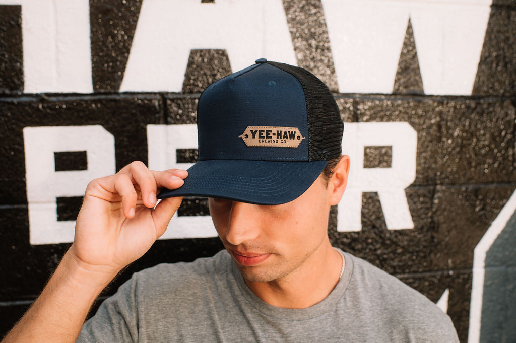 Leather Patch Roadie Hat